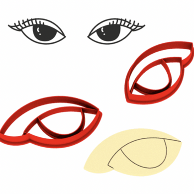 EYES COOKIE CUTTER