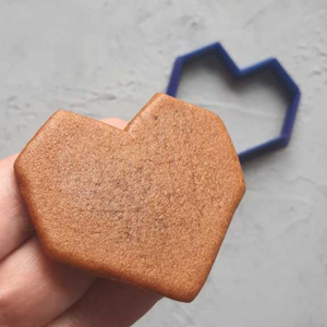 PIXEL HEART COOKIE CUTTER