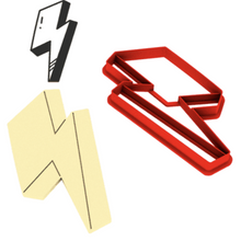 Load image into Gallery viewer, LIGHTNING COOKIE CUTTER