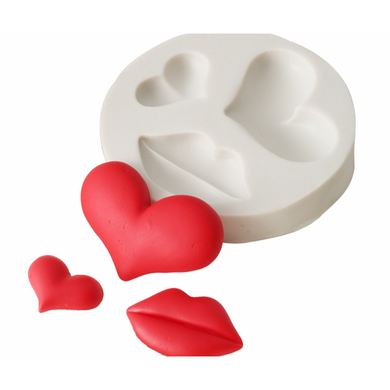 HEARTS & LIPS MOLD