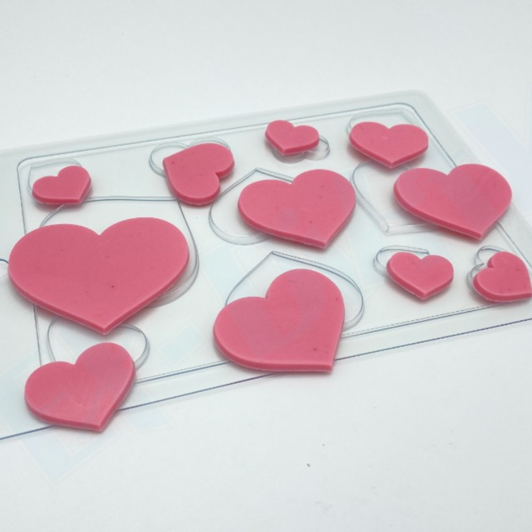 HEARTS VARIETY MOLD