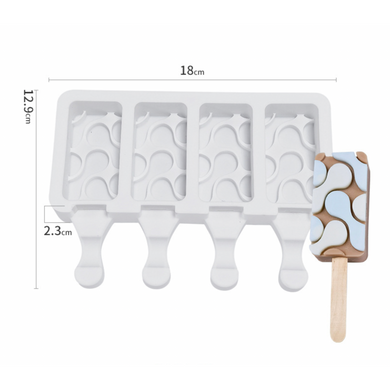 Pattern Cakesicle Mold