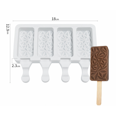 Pattern Cakesicle Mold