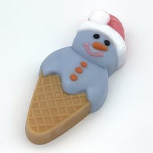 SNOWMAN CONE MOLD