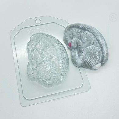 SLEEPING BUNNY MOLD