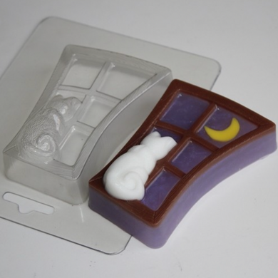 CAT BY THE WINDOW MOLD