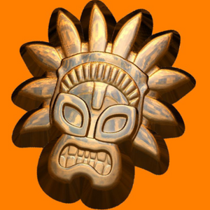 TIKI MASK MOLD