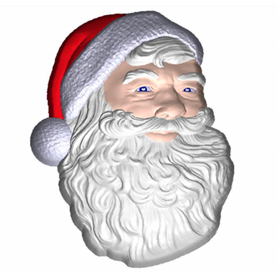SANTA FACE MOLD