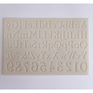 LETTERS & NUMBERS MOLD