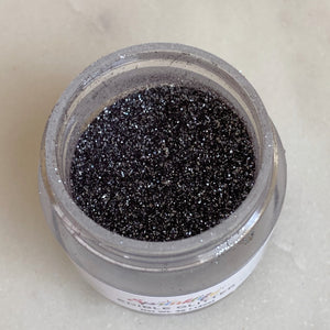 Edible Glitter by Sprinklify - BLACK - Food Grade High Shine Dust for Cakes - Shapem