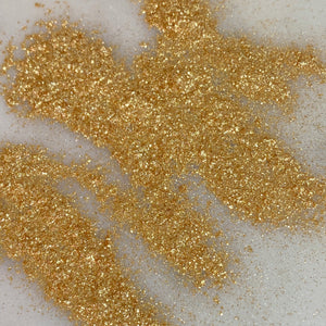 Edible Glitter by Sprinklify - BRIGHT GOLD - Food Grade High Shine Dust for Cakes - Shapem