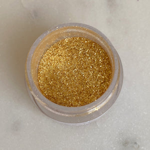 Edible Glitter by Sprinklify - BRIGHT GOLD - Food Grade High Shine Dust for Cakes - Shapem