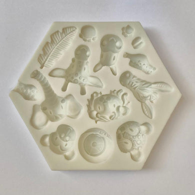 ZOO ANIMALS MOLD
