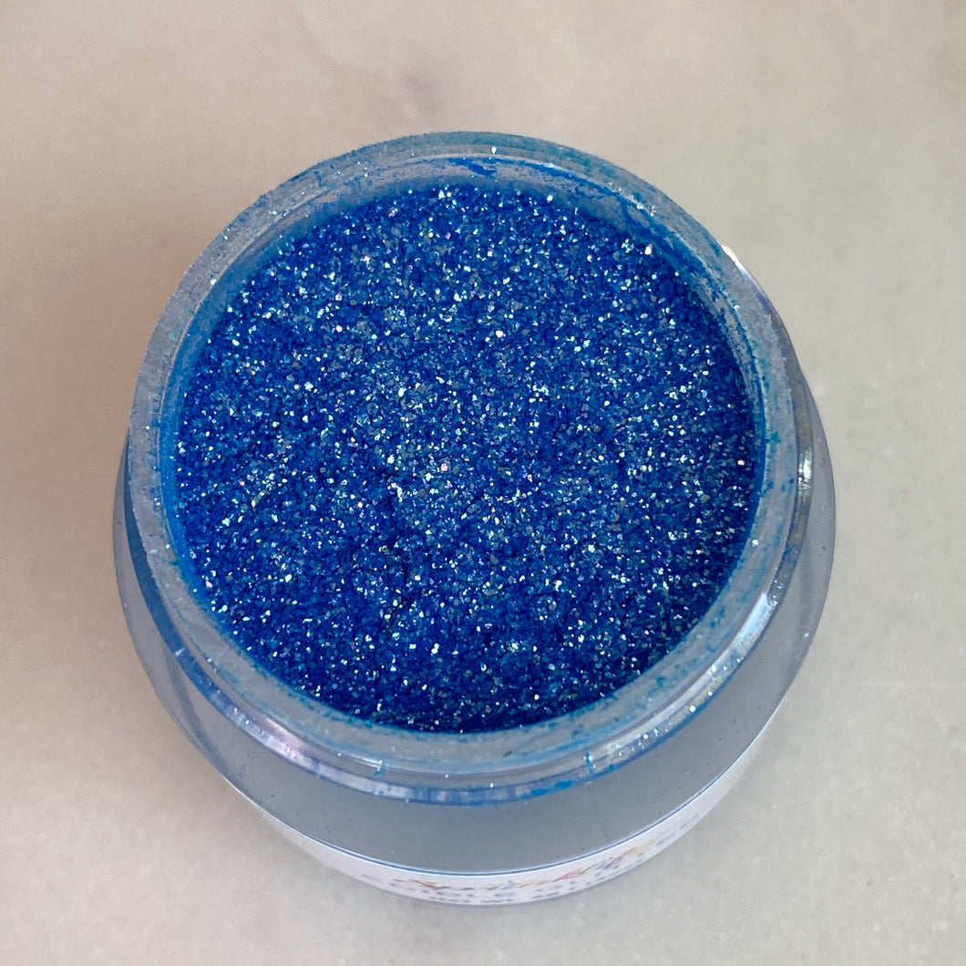Edible Glitter by Sprinklify - DEEP BLUE - Food Grade High Shine Dust for Cakes - Shapem