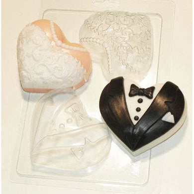 WEDDING MOLD - BRIDE AND GROOM - Shapem
