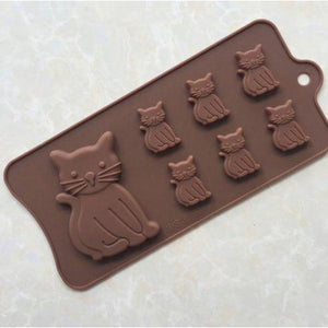 CAT & KITTENS MOLD - Shapem
