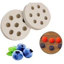 Load image into Gallery viewer, BLUEBERRY &amp; RASPBERRY SILICONE MOLD SET - Shapem
