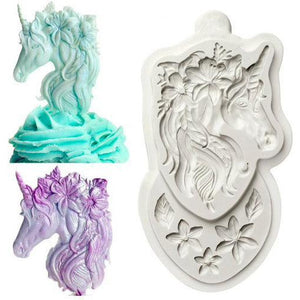 UNICORN SILICONE MOLD - Shapem