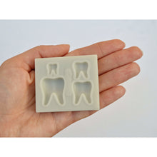 Load image into Gallery viewer, TOOTH MOLD (4 CAVITY) - Shapem