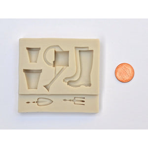 GARDEN THEME SILICONE MOLD - Shapem