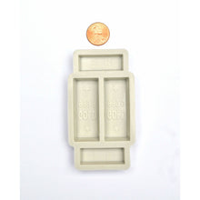 Load image into Gallery viewer, GOLD BAR SILICONE MOLD (4 Cavity) - Shapem