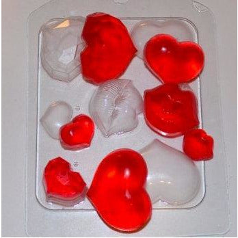 HEARTS AND KISSES MOLD - Shapem