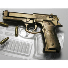 Load image into Gallery viewer, GUN &amp; BULLETS PLASTIC MOLD - Shapem