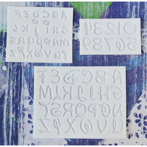 ALPHABET MOLD SET (UPPERCASE LETTERS, LOWERCASE & NUMBERS) - Shapem