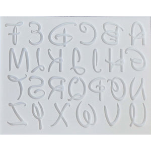 ALPHABET MOLD SET (UPPERCASE LETTERS, LOWERCASE & NUMBERS) - Shapem