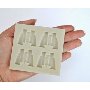 BINOCULARS SILICONE MOLD - Shapem