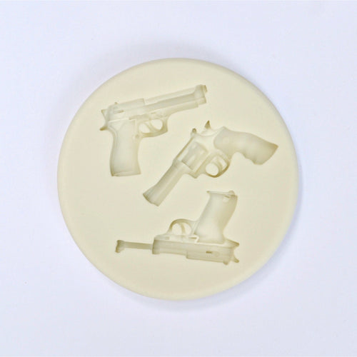 GUN VARIETY SILICONE MOLD - Shapem