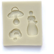 Load image into Gallery viewer, BABY SHOWER MOLD - BABY BOTTLE, PACIFIER &amp; BIB SILICONE MOLD - Shapem