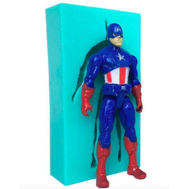 SUPERHERO FIGURINE MOLD - Shapem