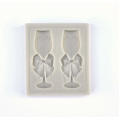CHAMPAGNE GLASSES SILICONE MOLD - Shapem