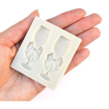 Load image into Gallery viewer, CHAMPAGNE GLASSES SILICONE MOLD - Shapem