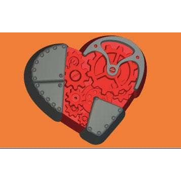 MECHANICAL HEART MOLD - Shapem