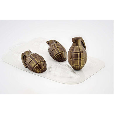 HAND GRENADE MOLD (4 CAVITY) - Shapem