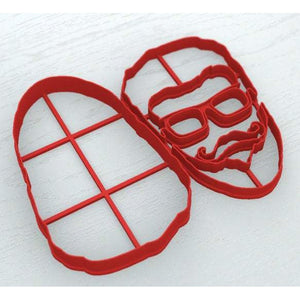 BEARDED GUY COOKIE CUTTER - Shapem