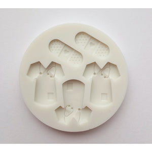 MINI NURSE MOLD - NURSE SCRUBS AND BANDAID - Shapem