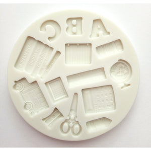 SCHOOL THEMED SILICONE MOLD - Shapem