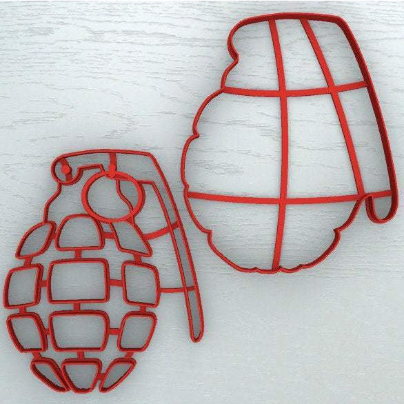 GRENADE COOKIE CUTTER - Shapem