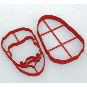 COOL BEARDED GUY COOKIE CUTTER - Shapem