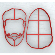 Load image into Gallery viewer, COOL BEARDED GUY COOKIE CUTTER - Shapem