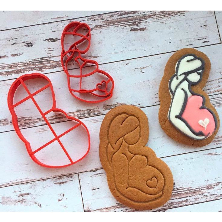 MOM & BABY COOKIE CUTTER - Shapem