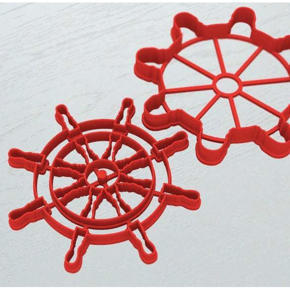 SHIP'S WHEEL COOKIE CUTTER - Shapem