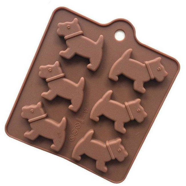TERRIER DOG MOLD (6 CAVITY) - Shapem