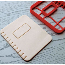 Load image into Gallery viewer, SCHOOL THEME COOKIE CUTTER SET - NOTEBOOK, PENCIL, RULER, ERASER, MAPLE LEAF - Shapem