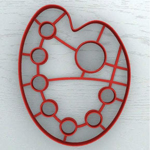 ART PALETTE COOKIE CUTTER - Shapem