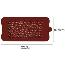 Load image into Gallery viewer, CHOCOLATE BAR BUBBLES PATTERN MOLD - Shapem