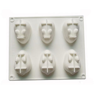 EASTER BUNNY MOLD (6 CAVITY) - Shapem